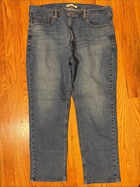 Men’s Signature by Levi Strauss Light Blue Athletic Denim Jeans 40x30